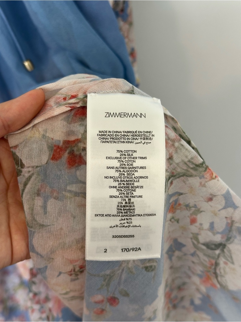 Zimmermann Cascadian cotton and silk georgette tiered maxi dress - Picture 12 of 13